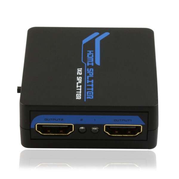 Main product image for HDMI 3D 1080P 1 x 2 Mini Amplified Splitter 180-1118